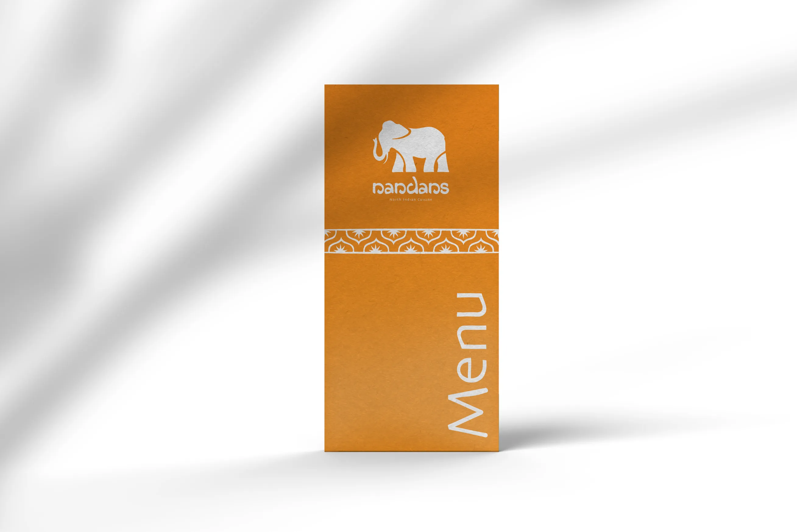 Nandans North Indian Cuisine Logo Card